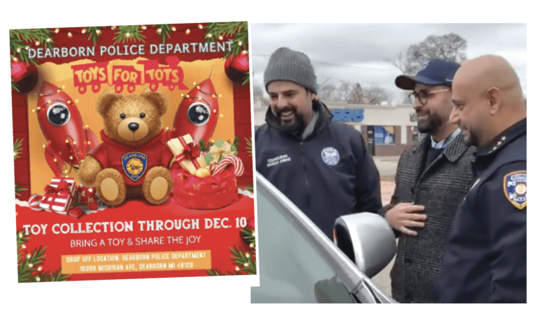 شرطة ديربورن وديربورن هايتس تحتفلان بموسم الأعياد على طريقتهما